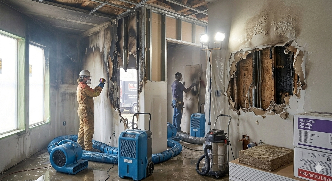 Water & Fire Damage Repair